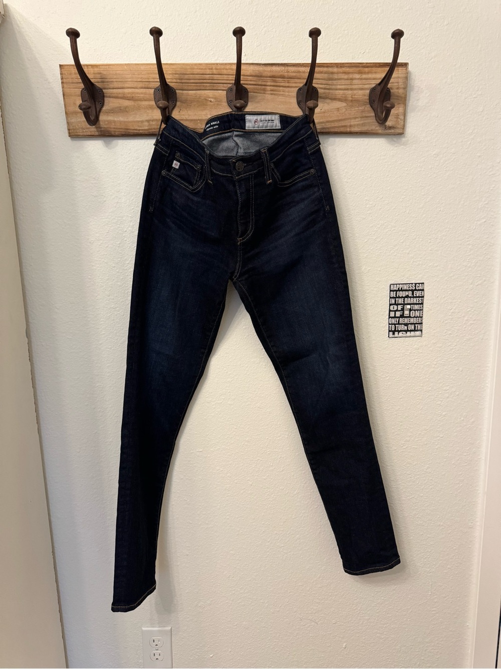 AG Adriano Goldschmied Dark Indigo Skinny Jeans